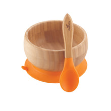 Load image into Gallery viewer, Avanchy Baby Bamboo Suction Bowl + Lid - Assorted