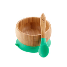 Load image into Gallery viewer, Avanchy Baby Bamboo Suction Bowl + Lid - Assorted