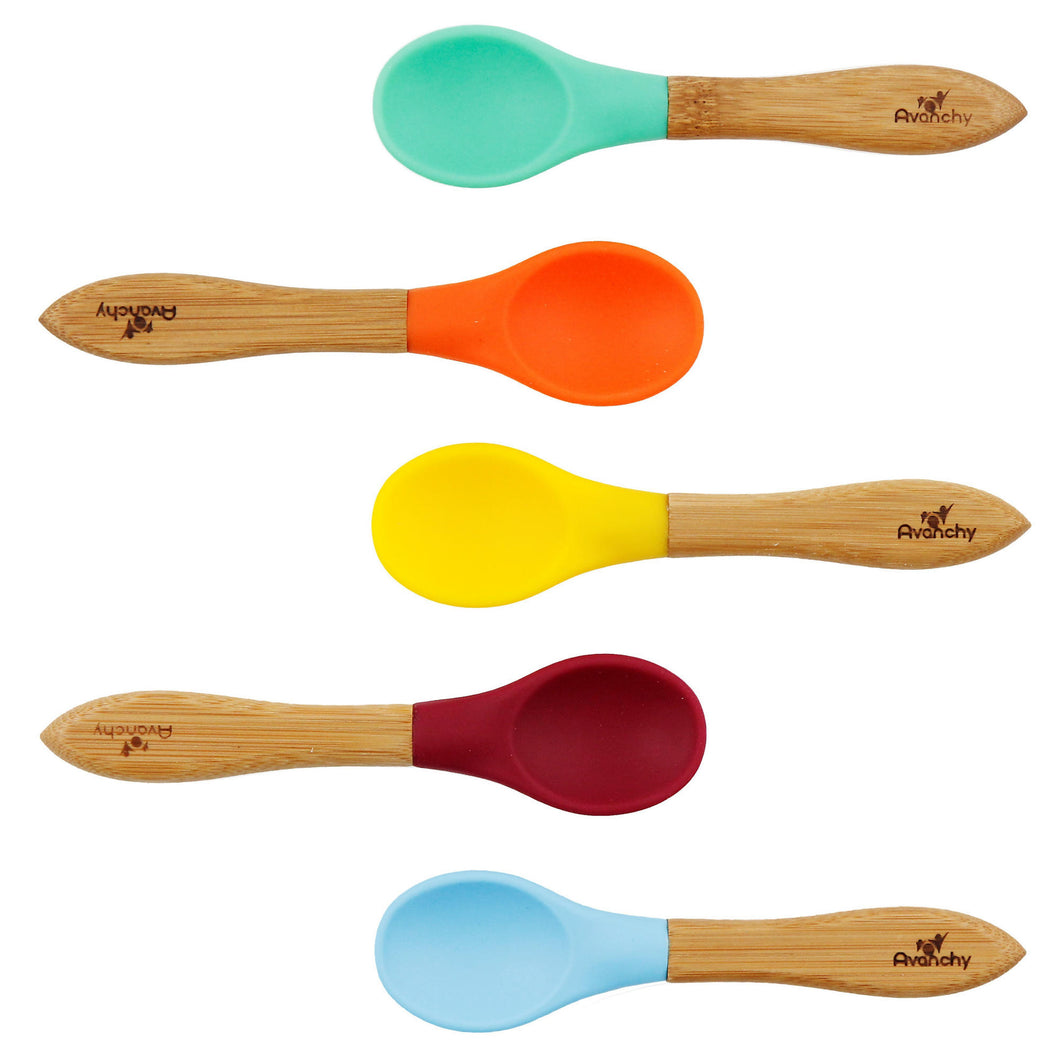 Avanchy Baby Spoons 5 Pack