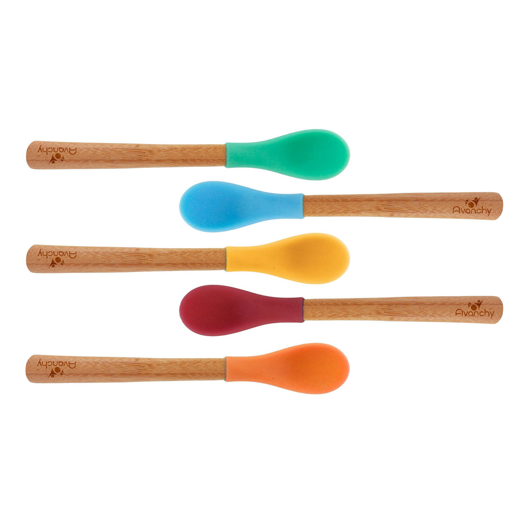 Avanchy Infant Spoons 5 Pack
