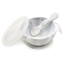 Load image into Gallery viewer, Bumkins Silicone First Feeding Set With Lid &amp; Spoon - Assorted