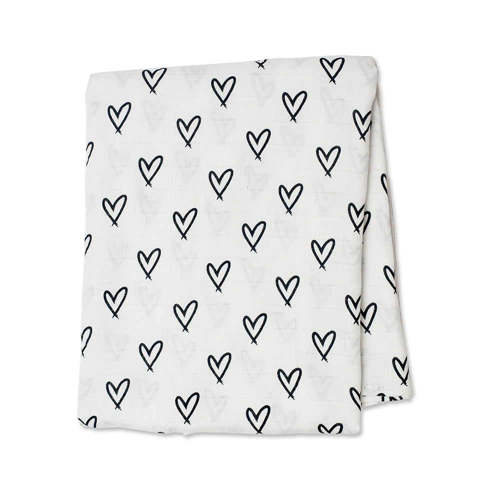 Lulujo Bamboo Modern Collection - Hearts