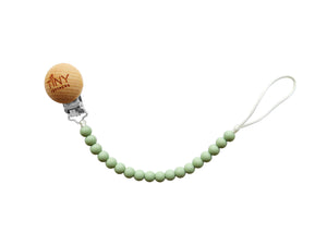 Tiny Teethers Pacifier Clip - Sage